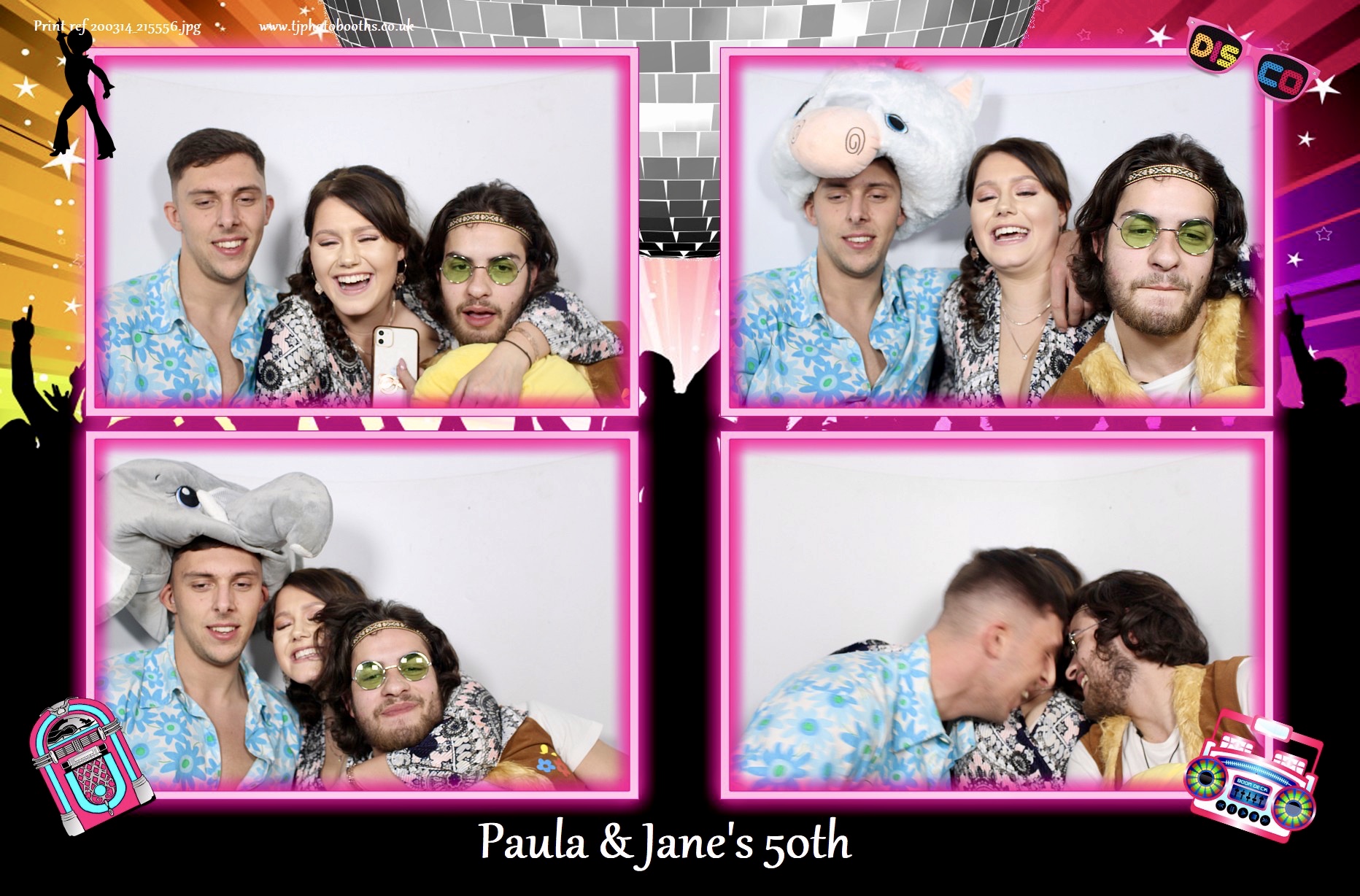 Paula & Jane's 50th | View more photos from the event at gallery.tjphotobooths.co.uk/u/TJPhotobooths/Paula-Janes-50th